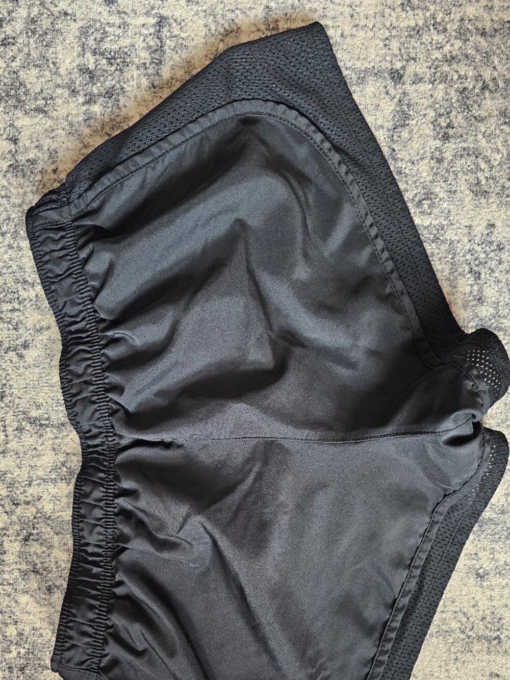 Nike Air Dri-FIT Running Shorts Black Mesh Women’s Size Medium - Picture 3 of 3